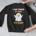 French Teacher Halloween French Class School Men Graphic Sweatshirt, funny design French Teacher Halloween French Class School Men Graphic Sweatshirt, funny design