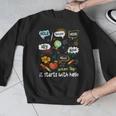 Friendship Inclusion Language Teacher It Starts With Hello Men Graphic Sweatshirt, funny design Friendship Inclusion Language Teacher It Starts With Hello Men Graphic Sweatshirt, funny design