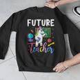 Future Teacher School Teacher Female Men Graphic Sweatshirt, Future Teacher Gifts, funny design