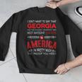 Georgia Teachers Classroom Tshirt Men Graphic Sweatshirt, funny design