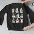 Ghost Reading Teacher Halloween Costume Librarian Book Lover Men Graphic Sweatshirt, funny design Ghost Reading Teacher Halloween Costume Librarian Book Lover Men Graphic Sweatshirt, funny design