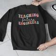 Groovy Teaching Future Engineers Teacher Engineering School Men Women Men Graphic Sweatshirt, Future Teacher Gifts, Groovy Teacher Gifts, funny design Groovy Teaching Future Engineers Teacher Engineering School Men Women Men Graphic Sweatshirt, Future Teacher Gifts, Groovy Teacher Gifts, funny design