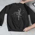 Halloween Ballet Mummy Ballerina Spooky Dance Teacher Women Men Graphic Sweatshirt, funny design