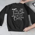 Halloween Best Teachers Are A Bit Batty Spooky Bats Men Graphic Sweatshirt, funny design