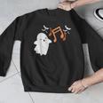 Halloween Music Note Ghost Teacher Fall Musical Instrument Men Graphic Sweatshirt, funny design Halloween Music Note Ghost Teacher Fall Musical Instrument Men Graphic Sweatshirt, funny design