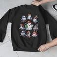 Halloween PE Teacher Ghost Playing Sports Physical Education Men Graphic Sweatshirt, Pe Teacher Gifts, funny design