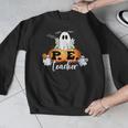 Halloween PE Teacher Ghosts Pumpkins Sports Lover Men Graphic Sweatshirt, Pe Teacher Gifts, funny design Halloween PE Teacher Ghosts Pumpkins Sports Lover Men Graphic Sweatshirt, Pe Teacher Gifts, funny design