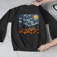 Halloween Pumpkin Starry Night Van Gogh Art Teacher Men Graphic Sweatshirt, funny design Halloween Pumpkin Starry Night Van Gogh Art Teacher Men Graphic Sweatshirt, funny design