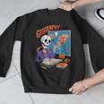 Halloween Skeleton Geography Teacher Pumpkin Bats Classroom Men Graphic Sweatshirt, funny design Halloween Skeleton Geography Teacher Pumpkin Bats Classroom Men Graphic Sweatshirt, funny design