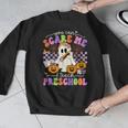 Halloween Teacher You Can't Scare Me I Teach Preschool Men Graphic Sweatshirt, funny design Halloween Teacher You Can't Scare Me I Teach Preschool Men Graphic Sweatshirt, funny design