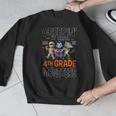 Halloween Teacher Creepin It Real With My 4th Grade Monsters Men Graphic Sweatshirt, 4th Grade Teacher Gifts, funny design Halloween Teacher Creepin It Real With My 4th Grade Monsters Men Graphic Sweatshirt, 4th Grade Teacher Gifts, funny design