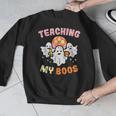 Halloween Teacher Teaching My Boos Costume Teacher Men Women Men Graphic Sweatshirt, funny design