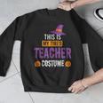Halloween Teachers This Is My Tired Teacher Costume Men Graphic Sweatshirt, funny design Halloween Teachers This Is My Tired Teacher Costume Men Graphic Sweatshirt, funny design