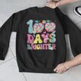 Happy 100th Day Of School 100 Days Brighter Teachers Kids Men Graphic Sweatshirt, funny design Happy 100th Day Of School 100 Days Brighter Teachers Kids Men Graphic Sweatshirt, funny design