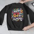 Happy 67 Days Of School Meme 100 Day Of School Teacher 6 7 Men Graphic Sweatshirt, funny design