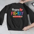 Happy Fri-Yay Friday Lovers Fun Teacher Life Weekend Men Graphic Sweatshirt, funny design Happy Fri-Yay Friday Lovers Fun Teacher Life Weekend Men Graphic Sweatshirt, funny design