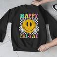 Happy Fri-Yay Teacher Friday Weekend School Men Graphic Sweatshirt, funny design
