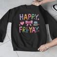 Happy Fri-Yay Teacher Fry Yay Friday Weekend Cute Fri-Yay Men Graphic Sweatshirt, funny design Happy Fri-Yay Teacher Fry Yay Friday Weekend Cute Fri-Yay Men Graphic Sweatshirt, funny design