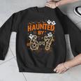 Haunted By 6-7 Halloween Math Teacher Joke Men Graphic Sweatshirt, funny design Haunted By 6-7 Halloween Math Teacher Joke Men Graphic Sweatshirt, funny design