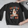 Haunted By 67 Boo Ghost Teacher 6 7 Halloween Costume Men Graphic Sweatshirt, funny design Haunted By 67 Boo Ghost Teacher 6 7 Halloween Costume Men Graphic Sweatshirt, funny design