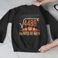 Haunted By Math 67 Meme Math Teacher Square Root 4489 Men Graphic Sweatshirt, funny design