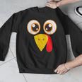 Hilarious Turkey Halloween Thanksgiving Teacher Nurse Men Graphic Sweatshirt, funny design
