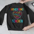 Homebound Teacher Appreciation Week Back To School Heart Men Graphic Sweatshirt, funny design Homebound Teacher Appreciation Week Back To School Heart Men Graphic Sweatshirt, funny design