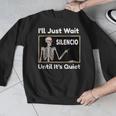 I'Ll Just Wait Until It's Quiet Spanish Teacher Halloween Men Women Kids Men Graphic Sweatshirt, funny design