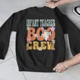Infant Teacher Boo Crew Ghost Groovy Halloween For Women Men Graphic Sweatshirt, Groovy Teacher Gifts, funny design Infant Teacher Boo Crew Ghost Groovy Halloween For Women Men Graphic Sweatshirt, Groovy Teacher Gifts, funny design