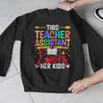Instructional Assistant Loves Her Kids Teacher Assistant Men Graphic Sweatshirt, funny design Instructional Assistant Loves Her Kids Teacher Assistant Men Graphic Sweatshirt, funny design