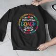Instructional Coach Squad Teacher Assistant Support Team Men Graphic Sweatshirt, funny design