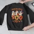 Insurance Boo Crew Halloween Spooky Costume Teacher Men Graphic Sweatshirt, funny design Insurance Boo Crew Halloween Spooky Costume Teacher Men Graphic Sweatshirt, funny design