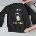 It's Fri-Yay Dabbing Penguin Friday Weekend Teacher Student Men Graphic Sweatshirt, funny design It's Fri-Yay Dabbing Penguin Friday Weekend Teacher Student Men Graphic Sweatshirt, funny design