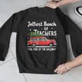 Jolliest Bunch Of Teachers This Side Of The Hallway Xmas PJ Men Graphic Sweatshirt, funny design Jolliest Bunch Of Teachers This Side Of The Hallway Xmas PJ Men Graphic Sweatshirt, funny design