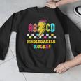 Kindergarten ABCD Rocks Teacher Student Back To School Men Graphic Sweatshirt, funny design