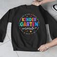 Kindergarten Crew Back To School Kindergarten Teacher Kids Men Graphic Sweatshirt, funny design
