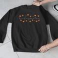 Kindergarten Teacher Pumpkin Autumn Leaves Kinder Team Fall Men Graphic Sweatshirt, funny design