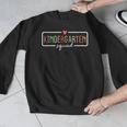 Kindergarten Team Crew Kinder Squad Back To School Teacher Men Graphic Sweatshirt, funny design Kindergarten Team Crew Kinder Squad Back To School Teacher Men Graphic Sweatshirt, funny design