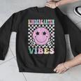 Kindergarten Vibes First Day Of School Kindergarten Teacher Men Graphic Sweatshirt, funny design