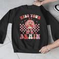 Kiss Your Brain Valentines Test Day Teacher Squad Kids Men Graphic Sweatshirt, funny design Kiss Your Brain Valentines Test Day Teacher Squad Kids Men Graphic Sweatshirt, funny design