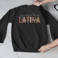 Latina Teacher Maestra Educated & Latino Teachers Women Men Graphic Sweatshirt, funny design Latina Teacher Maestra Educated & Latino Teachers Women Men Graphic Sweatshirt, funny design