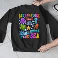 Let's Explore Under The Sea Back To School Student Teacher Men Graphic Sweatshirt, funny design