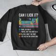 Can I Lick It Periodic Table Of Elements Science Teacher Men Graphic Sweatshirt, Science Teacher Gifts, funny design Can I Lick It Periodic Table Of Elements Science Teacher Men Graphic Sweatshirt, Science Teacher Gifts, funny design