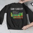 Can I Lick It Periodic Table Science Teacher Student Men Graphic Sweatshirt, Science Teacher Gifts, funny design Can I Lick It Periodic Table Science Teacher Student Men Graphic Sweatshirt, Science Teacher Gifts, funny design