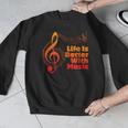 Life Is Better With Music Theory Musician Teacher Notes Clef Men Graphic Sweatshirt, funny design Life Is Better With Music Theory Musician Teacher Notes Clef Men Graphic Sweatshirt, funny design