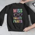Little MISS SMARTY PANTS School Grad Teacher Last Day Men Graphic Sweatshirt, funny design Little MISS SMARTY PANTS School Grad Teacher Last Day Men Graphic Sweatshirt, funny design