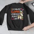 Llama Learning Teachers Students Alpaca Lover Back To School Men Graphic Sweatshirt, funny design Llama Learning Teachers Students Alpaca Lover Back To School Men Graphic Sweatshirt, funny design