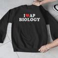 I Love AP Biology I Heart AP Biology Teachers Students For Men Women Kids Men Graphic Sweatshirt, funny design