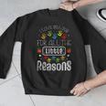 I Love My Job For All The Little Reasons Kid Daycare Teacher Men Graphic Sweatshirt, funny design I Love My Job For All The Little Reasons Kid Daycare Teacher Men Graphic Sweatshirt, funny design