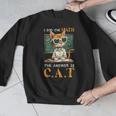 I Did The Math The Answer Is Cats Math Cat Teacher Men Graphic Sweatshirt, funny design I Did The Math The Answer Is Cats Math Cat Teacher Men Graphic Sweatshirt, funny design